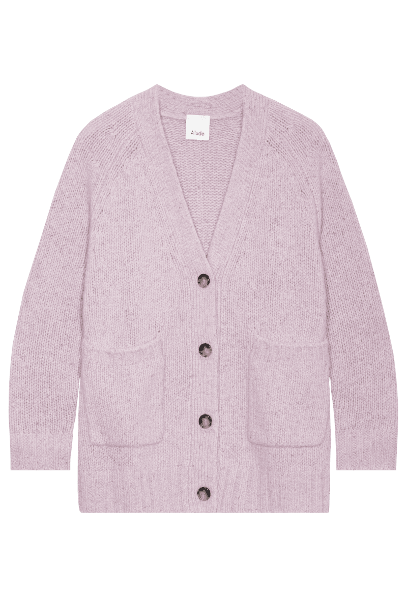 ALU LONGCARDIGAN LILACFUME