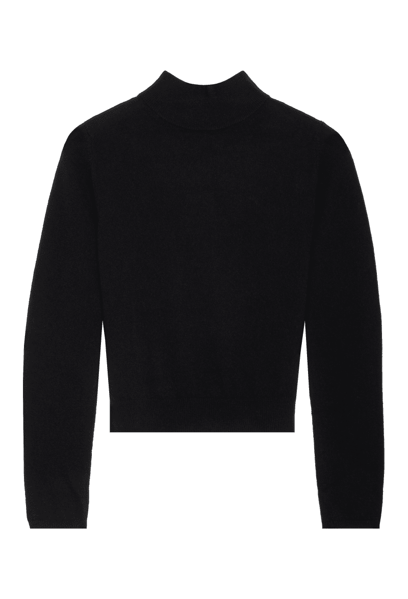 ALU MOCKNECKSWEATER NOIR