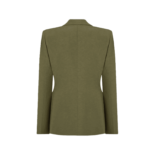 BLZ ROXSTARCHARMERBLAZER OLIVE back