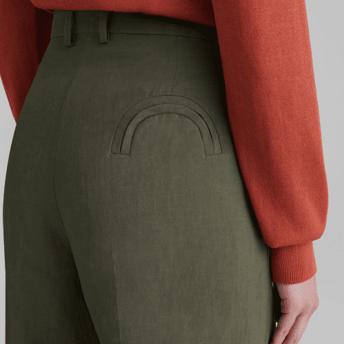 BLZ ROXSTARFOXPANTS OLIVE detail