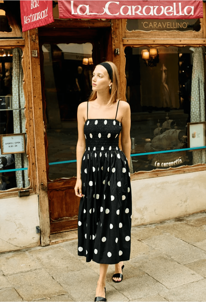 CIAO MAELDRESS POLKADOT front