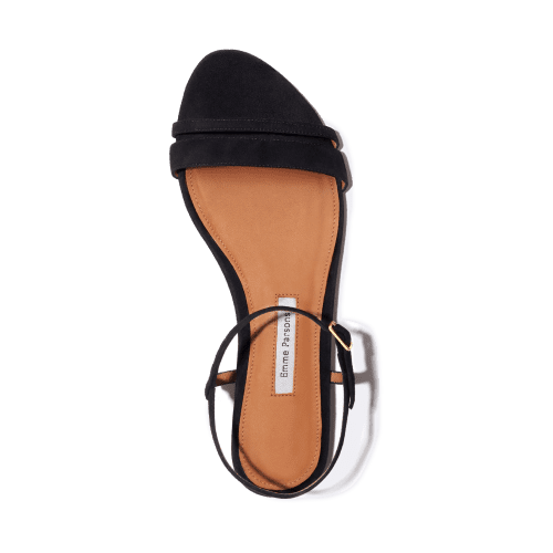 EMME SIMPLEFLAT BLACKSUEDE top