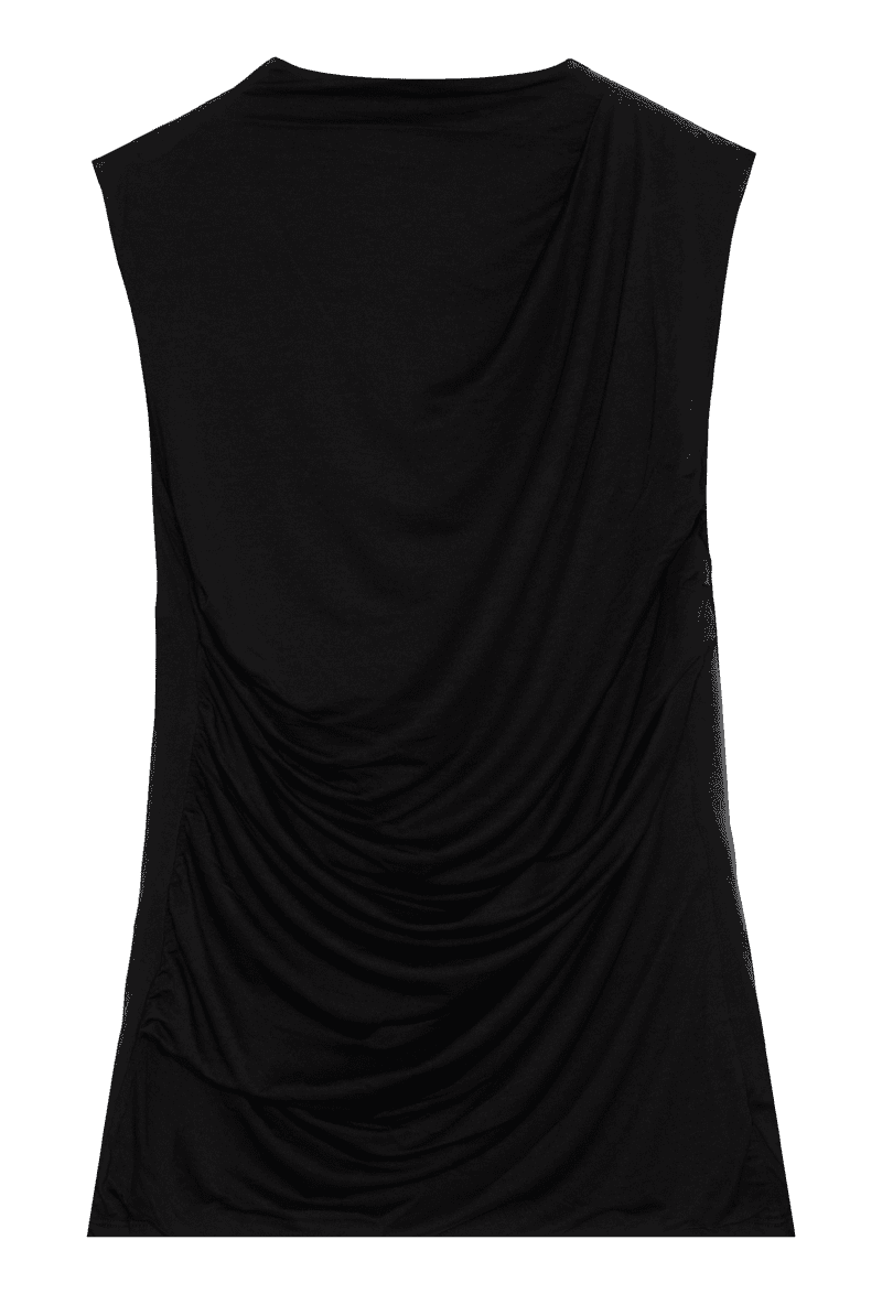 ENZ SLEEVELESSTWISTTOP BLACK