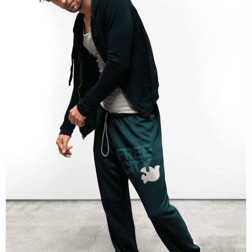 FREECITY SWEATPANT GREENSHROOMS side