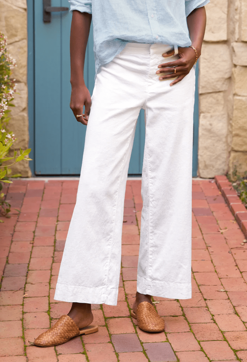 F E WEXFORDPANT WHITE front