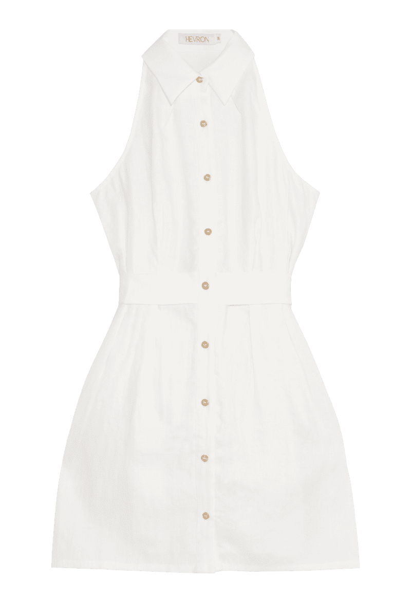 HEV DOMINOMINIDRESS WHITE front