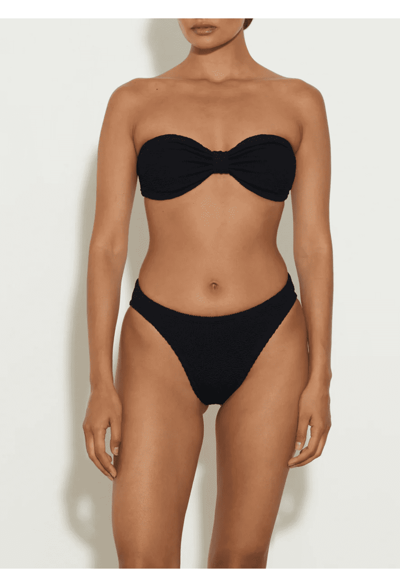 HUNAG JEANBIKINI BLACK front 1