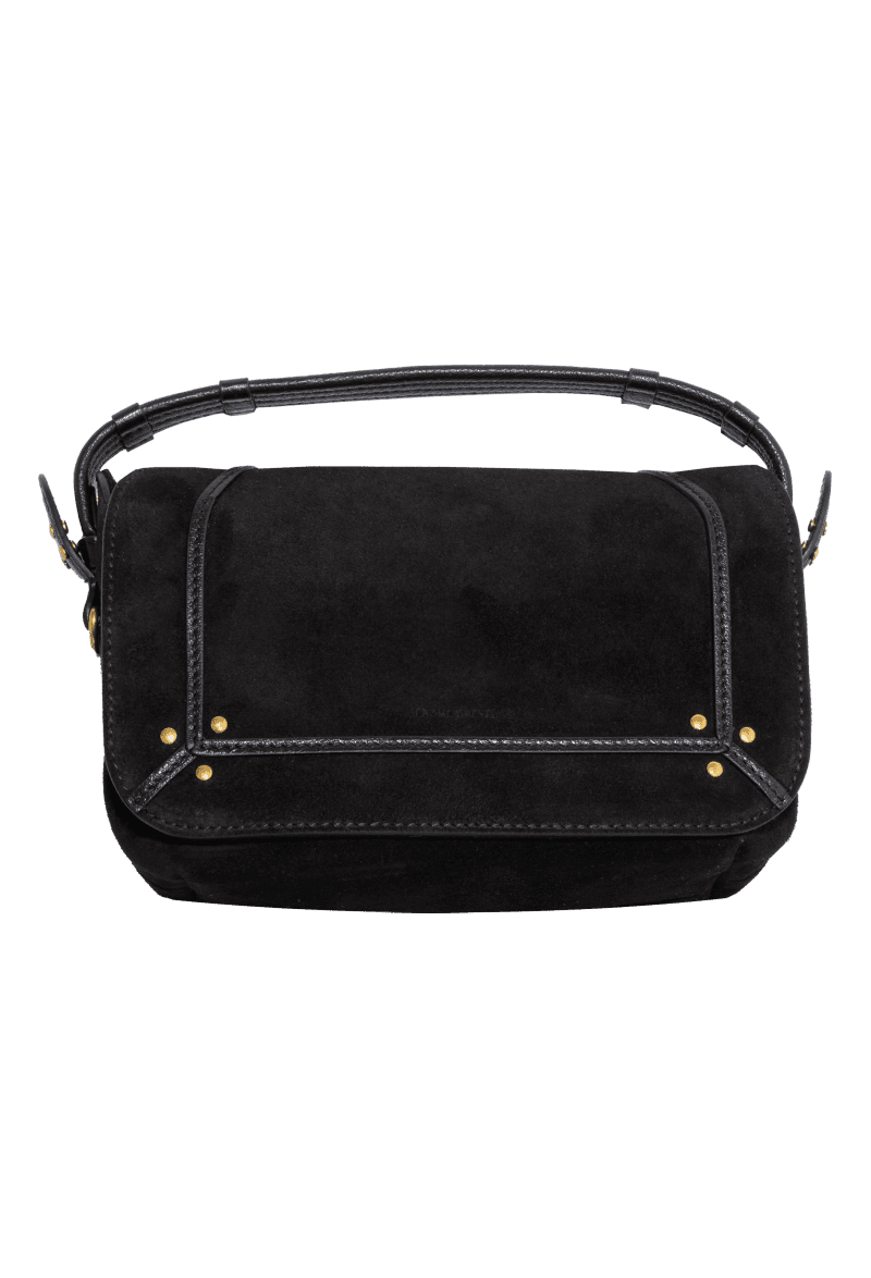 JED SMALLPEPITOBAG NOIRSPLITSUEDE front