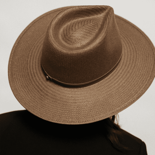 JL SHERMANHAT BROWN top