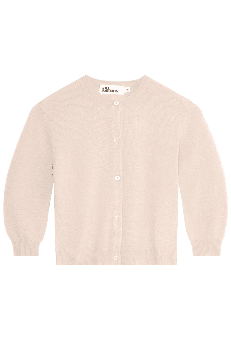 JR CROPPEDCARDIGAN CREME 2