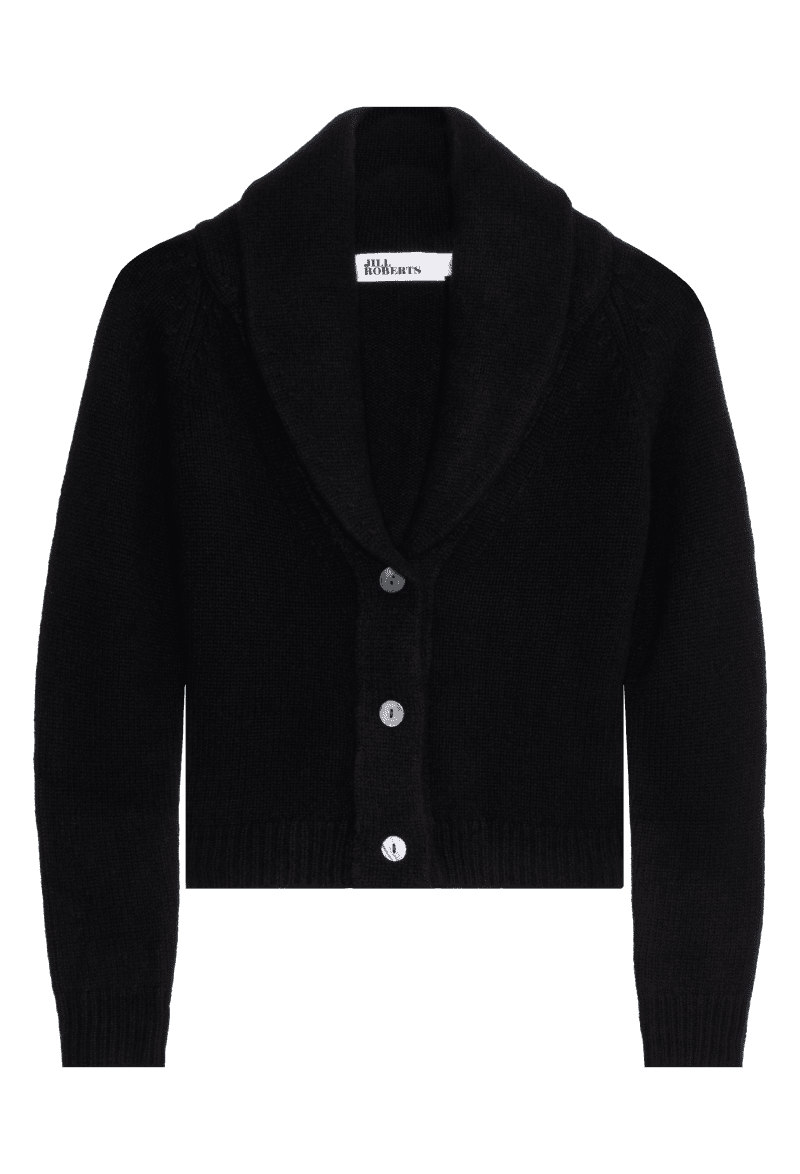 JR SHAWLCARDIGAN BLACK