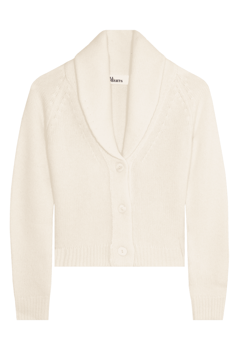 JR SHAWLCARDIGAN WHITE