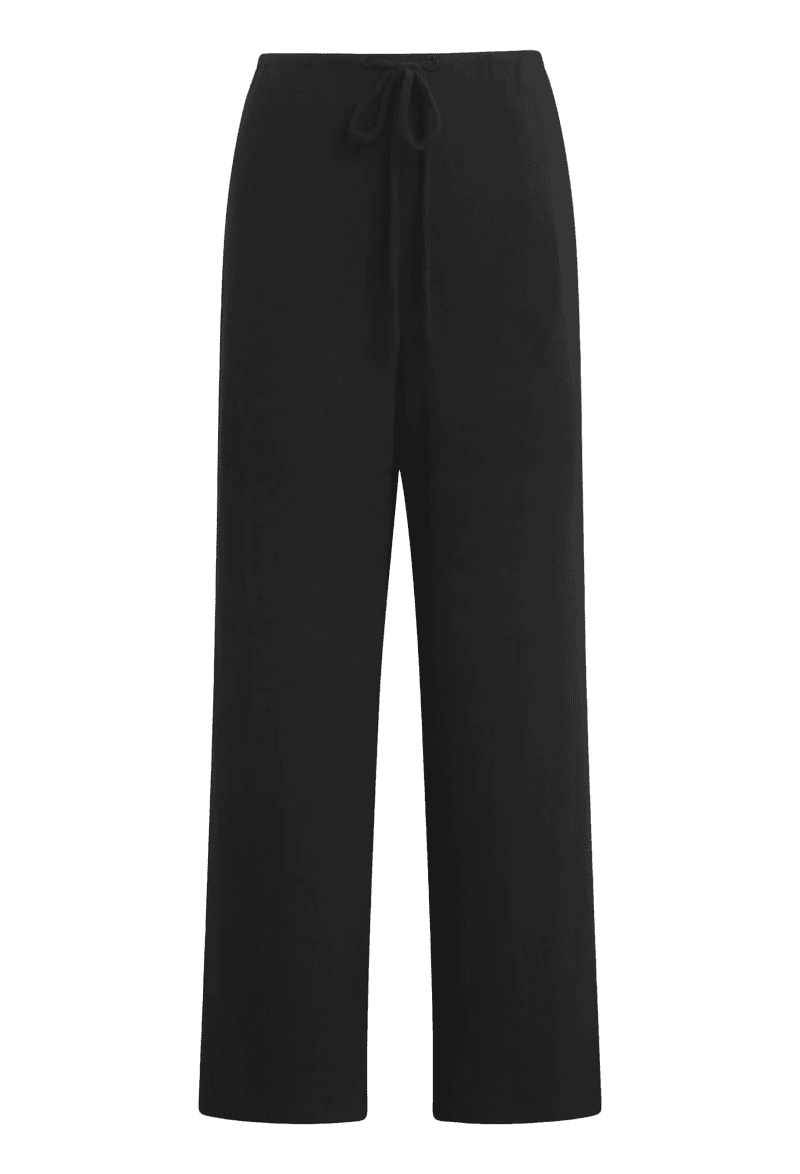 LES LAURENCROPDRAWSTRINGPANT BLACK front 1