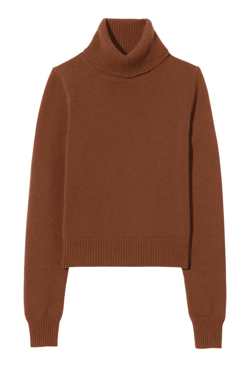 NL HOLLYNCASHMERETURTLENECK COFFEE front 1