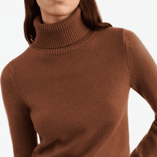 NL HOLLYNCASHMERETURTLENECK COFFEE front 2