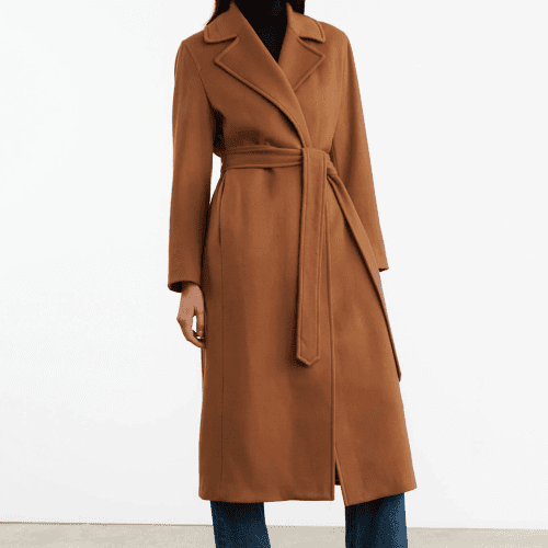 NL LORELLECOAT COGNAC front 1