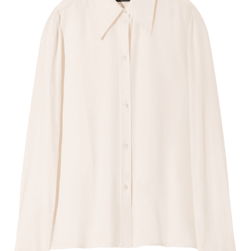 NL SIMONESILKSHIRT IVORY front 1