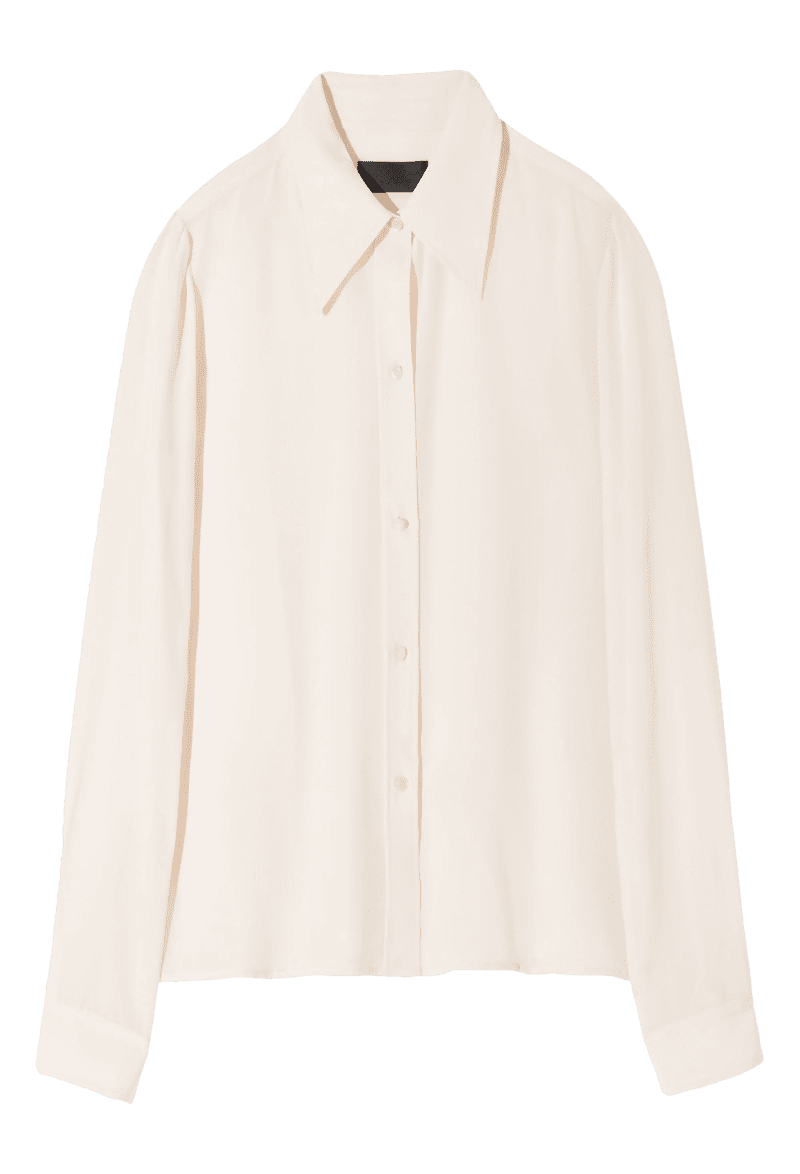 NL SIMONESILKSHIRT IVORY front 1