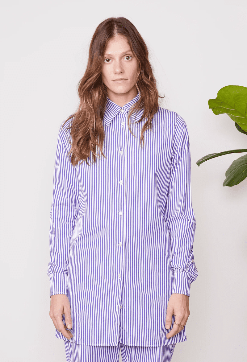 OFFICINEGENERALE KATRINASHIRT WHITE JACINTHE front