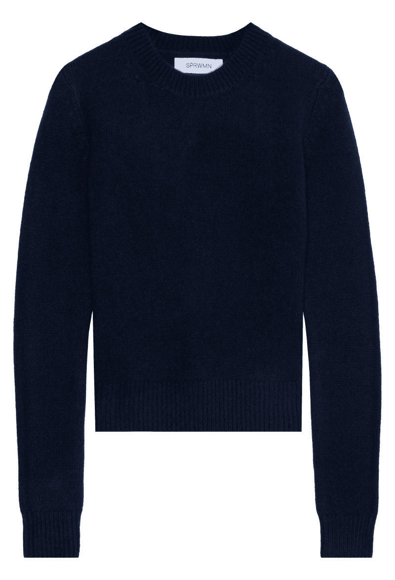 SPRWMN CREWNECKSWEATER NAVY