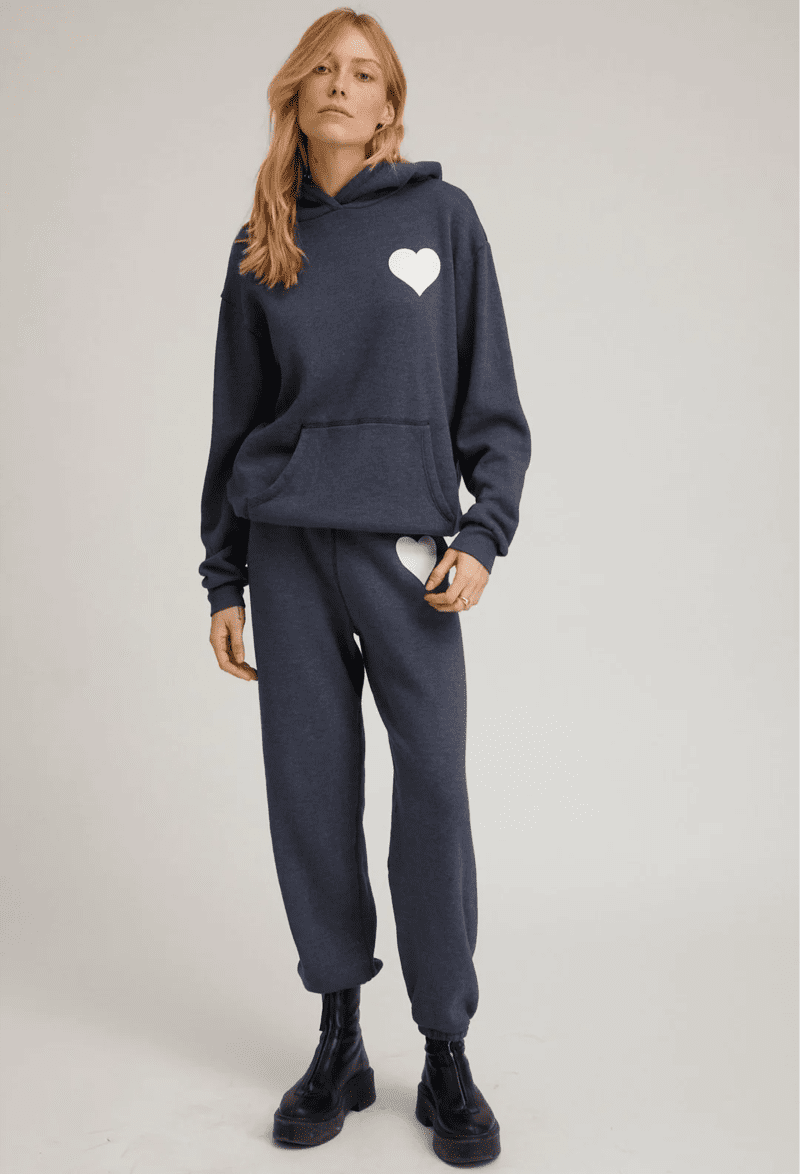 SPRWMN HEARTHOODIE NAVY front