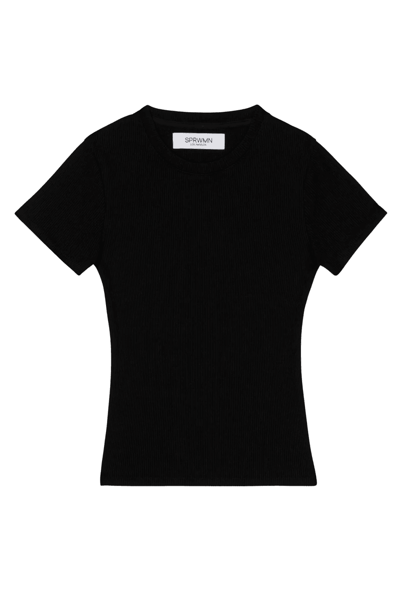 SPRWMN RIBBABYTEE BLACK front 1