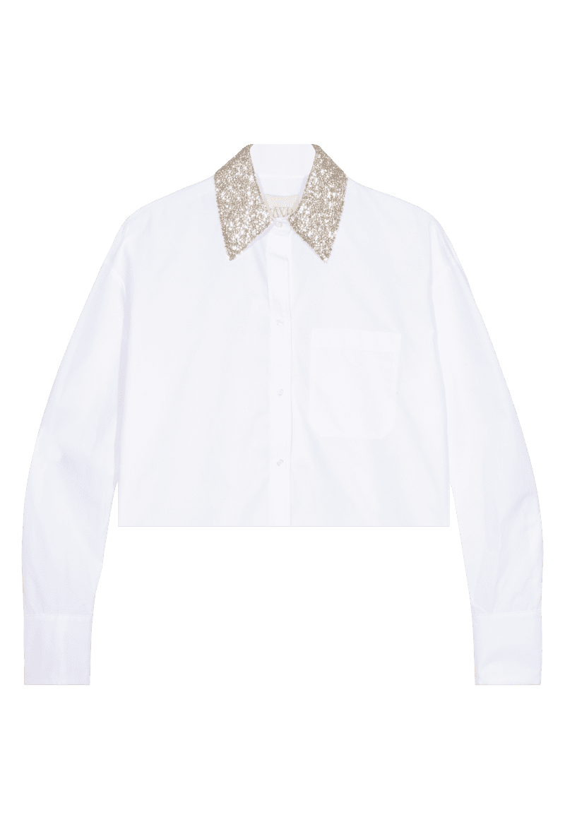 TWP LITTLEBIGJOEWITHCRYSTALCOLLAR WHITE