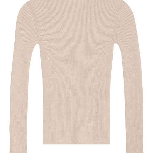 TWP SECONDSKINSWEATER SEMOLINA back