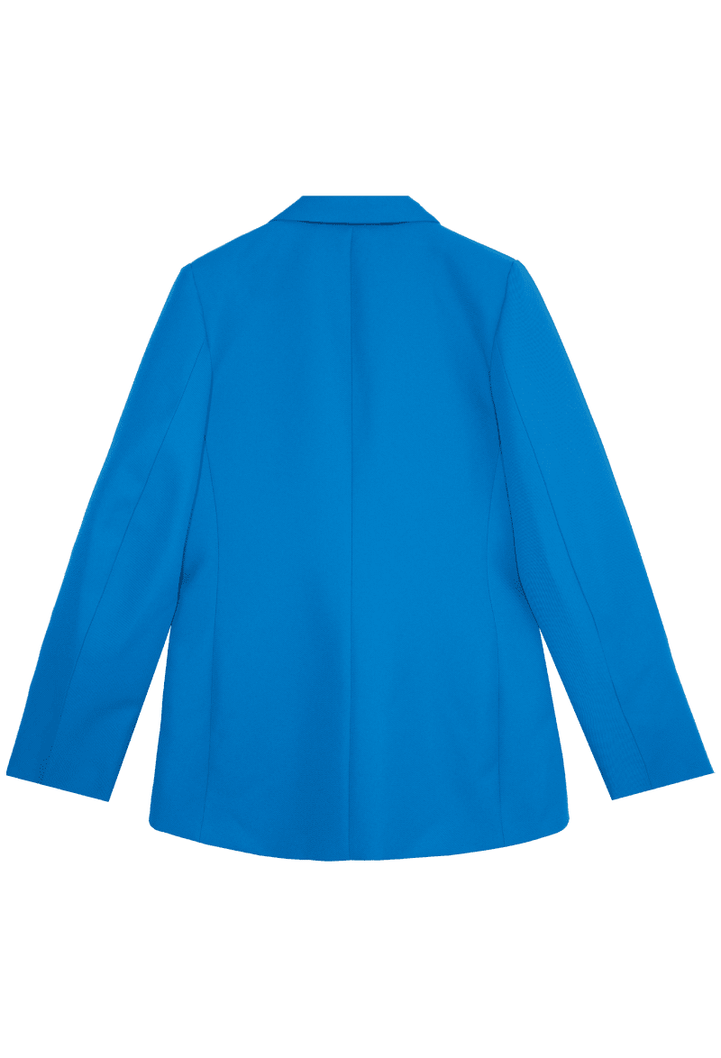 VIC HIGHSINGLEBUTTONJACKET SAPPHIREBLUE back